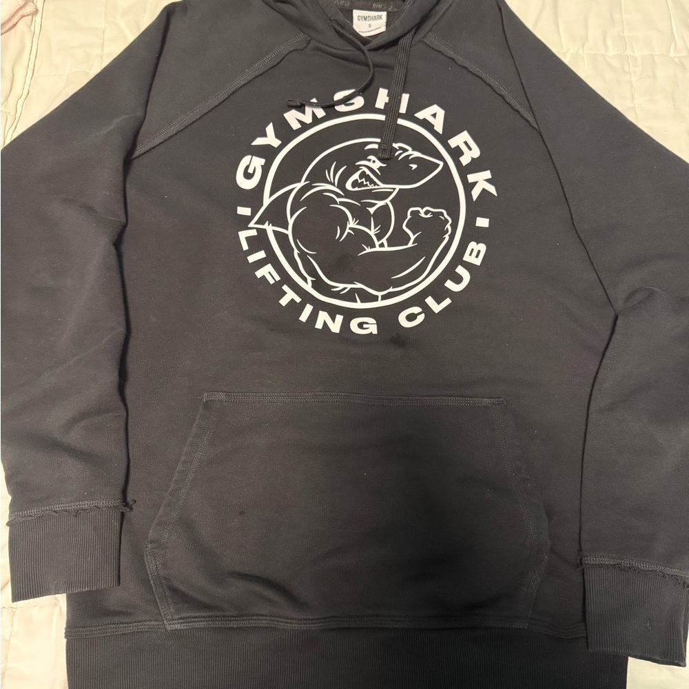 Gymshark Men's Charcoal Hoodie